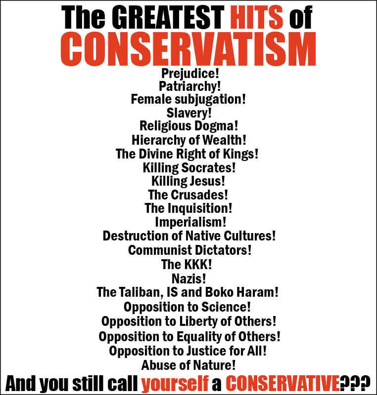 The Greatest Hits of Conservatives